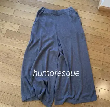 humoresque 유머레스크 KNIT PANTALON - GRAY