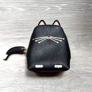 kate spade new york 파우치 베니티 고양이 블랙