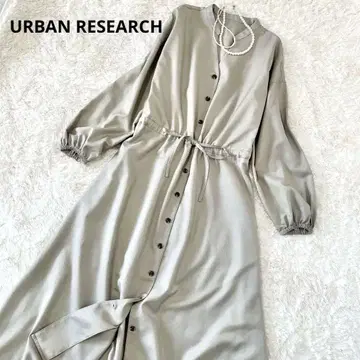 URBAN RESEARCH 스키퍼 드로스트 원피스 GREGE 36