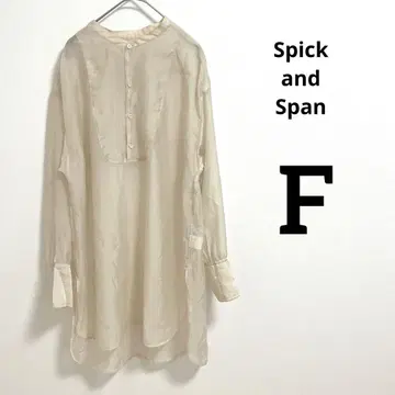 선착순 인기 브랜드 [Spick and Span] 시스루 롱 셔츠