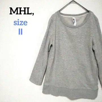 마가렛호웰 MHL 컷소우 스웨트 셔츠 트레이너 마가하