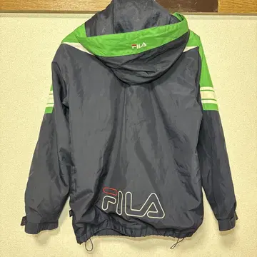 FILA 자켓 네이비/그린 160cm 여성용