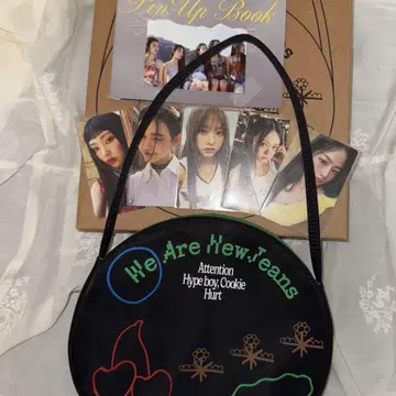 NewJeans bluebook bag 뉴진스 백 검정 블랙
