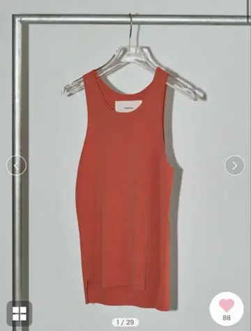 todayful Highgauge Knit Tanktop