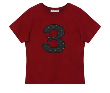 BAUF 3 logo dot slim fit t-shirt