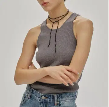 todayful Highgauge Knit Tanktop