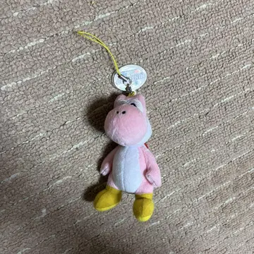 USJ 핑크 요시 봉제인형 키홀더