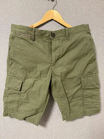 TOMMY HILFIGER 카고 숏팬츠 32