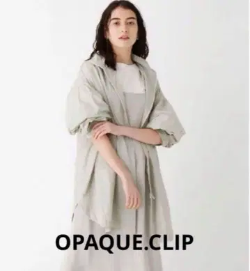 OPAQUE.CLIP 블루종 마운틴 후드티