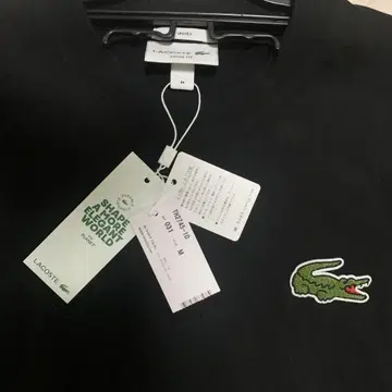 LACOSTE 블랙 티셔츠 M