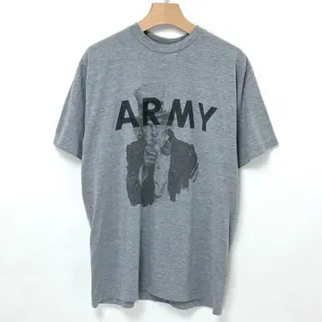 미군 U.S.ARMY IPFU 리메이크 티셔츠 엉클샘 XL 사이즈