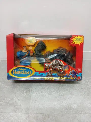 DISNEY MATTEL HERCULES ROCK TITAN