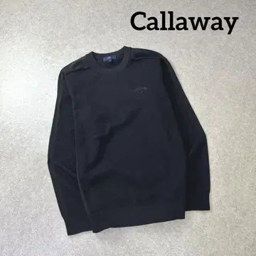 Callaway 캘러웨이 골프웨어 긴팔 티셔츠 블랙 LL