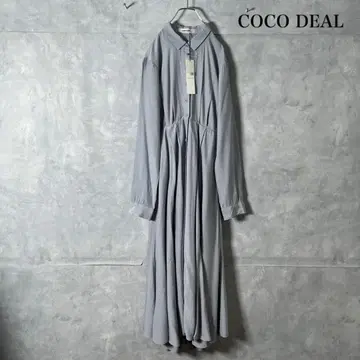 COCO DEAL 택 포함 정가 1.7만 레이온 셔츠 원피스 N1285
