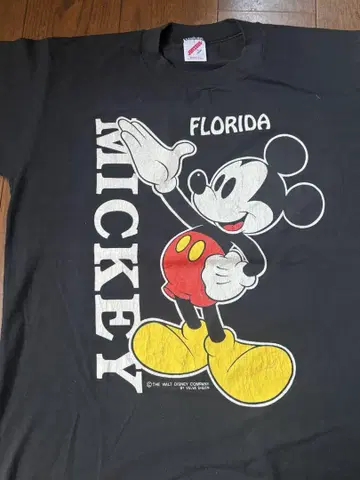 FLORIDA MICKEY 셔츠 USA 제작 90년대