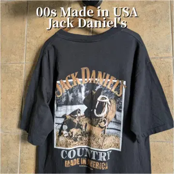 00년대 USA 제작 Jack Daniel's 잭 다니엘 티셔츠