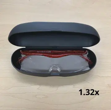 미사용 새상품 하즈키 루페 라지 1.32x 루비