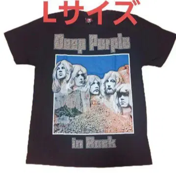 밴드 티셔츠 DEEP PURPLE 딥 퍼플 L 사이즈