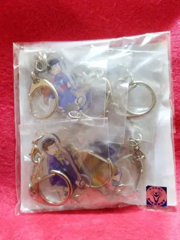 오소마츠 6쌍둥이 헤소쿠리 워즈 아크릴 키링 헤소워 애니메이트 한정판