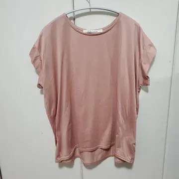 [ harmonie ] 플라주 일본제 반팔 티셔츠 핑크