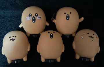 나란분데스. 다 함께 대합창 ver. 두더지 고로케 피규어 5종 세트