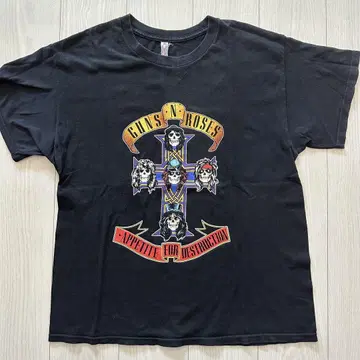 GUNS N' ROSES 건즈 앤 로지즈 T셔츠 L 사이즈 00s