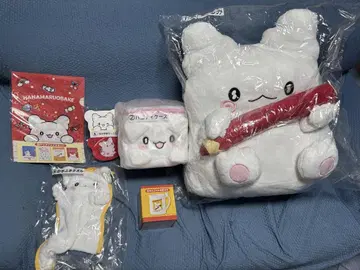 익일 배송 꽃마루 유령 산리오 당첨 복권 봉제 인형 베니티 케이스 세트