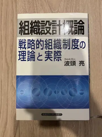 조직 설계 개론: 전략적 조직 제도의 이론과 실제