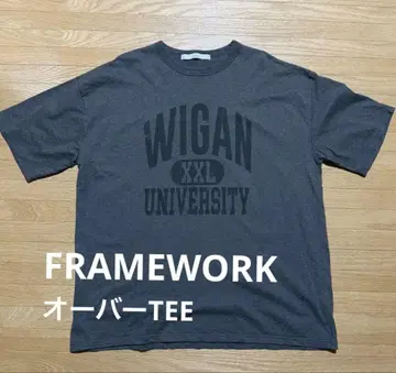 FRAMEWORK 오버 TEE 그레이