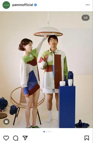 PAMM MABLE PAMM 시스루 셔츠 마블
