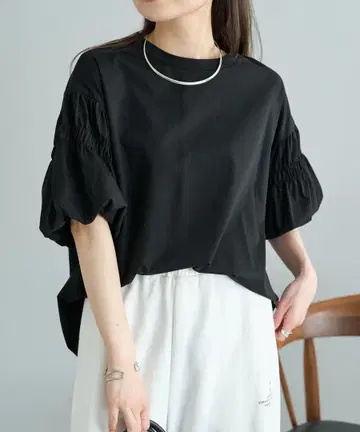PUAL CE CIN(퓨어세신) 드라이 터치 벌룬 슬리브 T