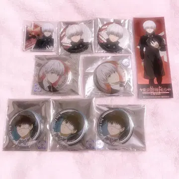 도쿄 구울 fes 카네키 켄 캔뱃지 랜덤 티켓풍 홀로 카드