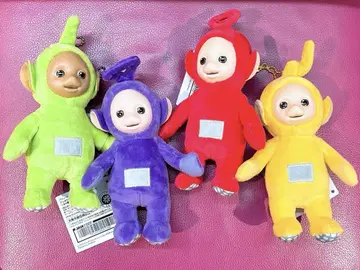 텔레토비즈 마스코트 볼체인 4종 세트 봉제인형