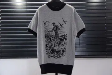 SCHOTT 샷 50'S SS KNIT / 반팔 썸머 니트 / L