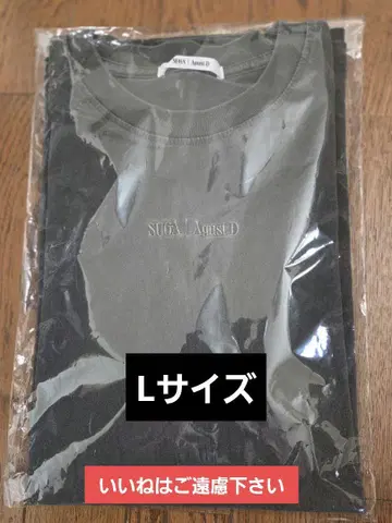 SUGA AgustD D-DAY JAPAN 티셔츠 L 사이즈