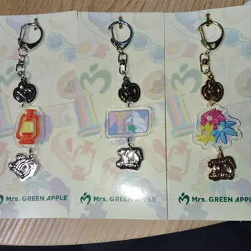 Mrs. GREEN APPLE 키링 3세트