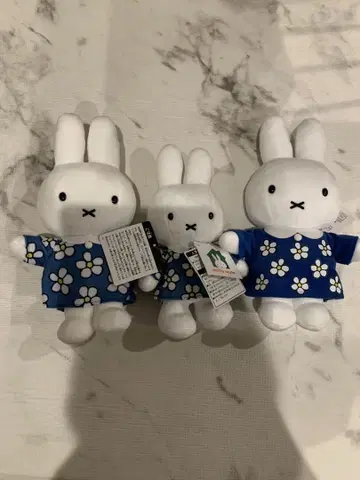 미피 스타일 세키구치 봉제 인형 3체 세트