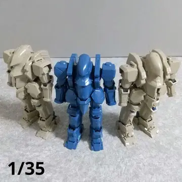 1/35 라이덴 아머 x 2 & 신덴 아머 3체 세트
