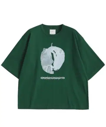[ 레어 완판 ] SHAREEF 'ABSTRACT APPLE' BIG T