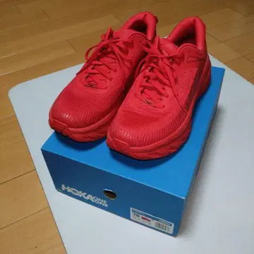 레어 희귀 완판 HOKA ONE ONE BONDI 7 레드 28