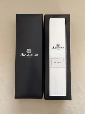 [새상품/미사용] 아쿠아 스큐텀 와이셔츠 원단