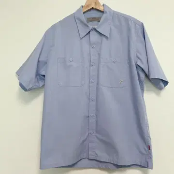 극미품 BLUCO WORK GARMENT 워크 셔츠 블루 L