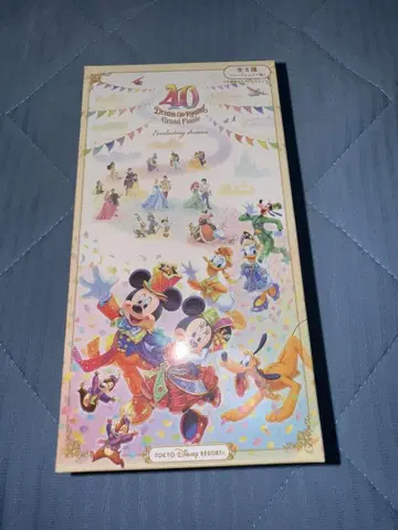 디즈니랜드 40주년 그랜드 피날레 키체인