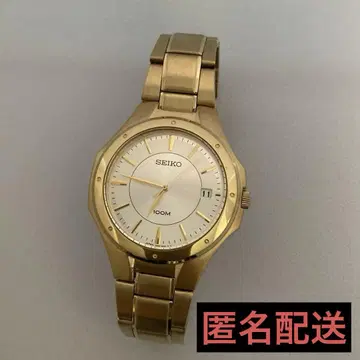 SEIKO/세이코/손목시계/골드/7N42-0FD0/100M/배터리 방전