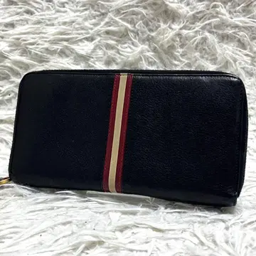 BALLY 발리 장지갑 라운드 지퍼 트레인스포팅 블랙