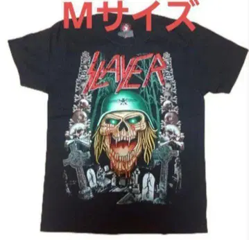 밴드 티셔츠 SLAYER 슬레이어 M 사이즈