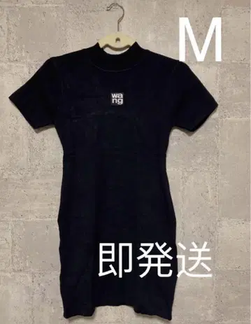 wa ng 다크 블루 미니 원피스 M