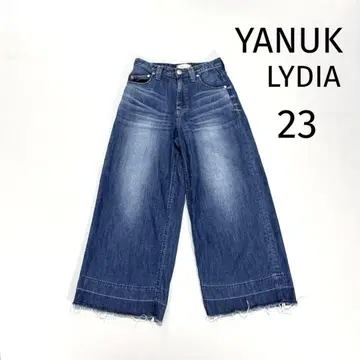 YANUK 야누크 LYDIA 컷오프 와이드 데님 팬츠 23
