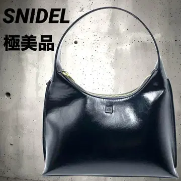 컨디션 최상 스나이델 SNIDEL 원숄더 핸드 백 y2k 블랙