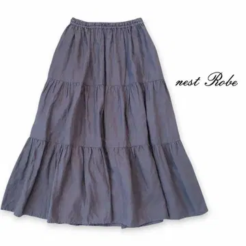 nest Robe 네스트로브 린넨 플레어 롱 스커트